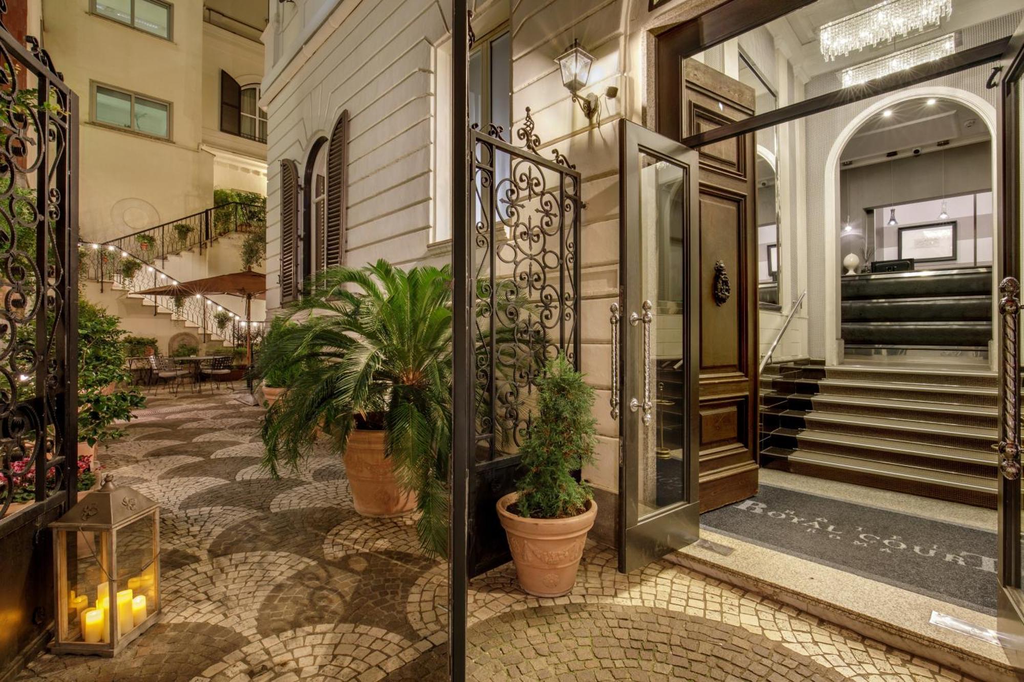 Hotel Royal Court Рим Экстерьер фото