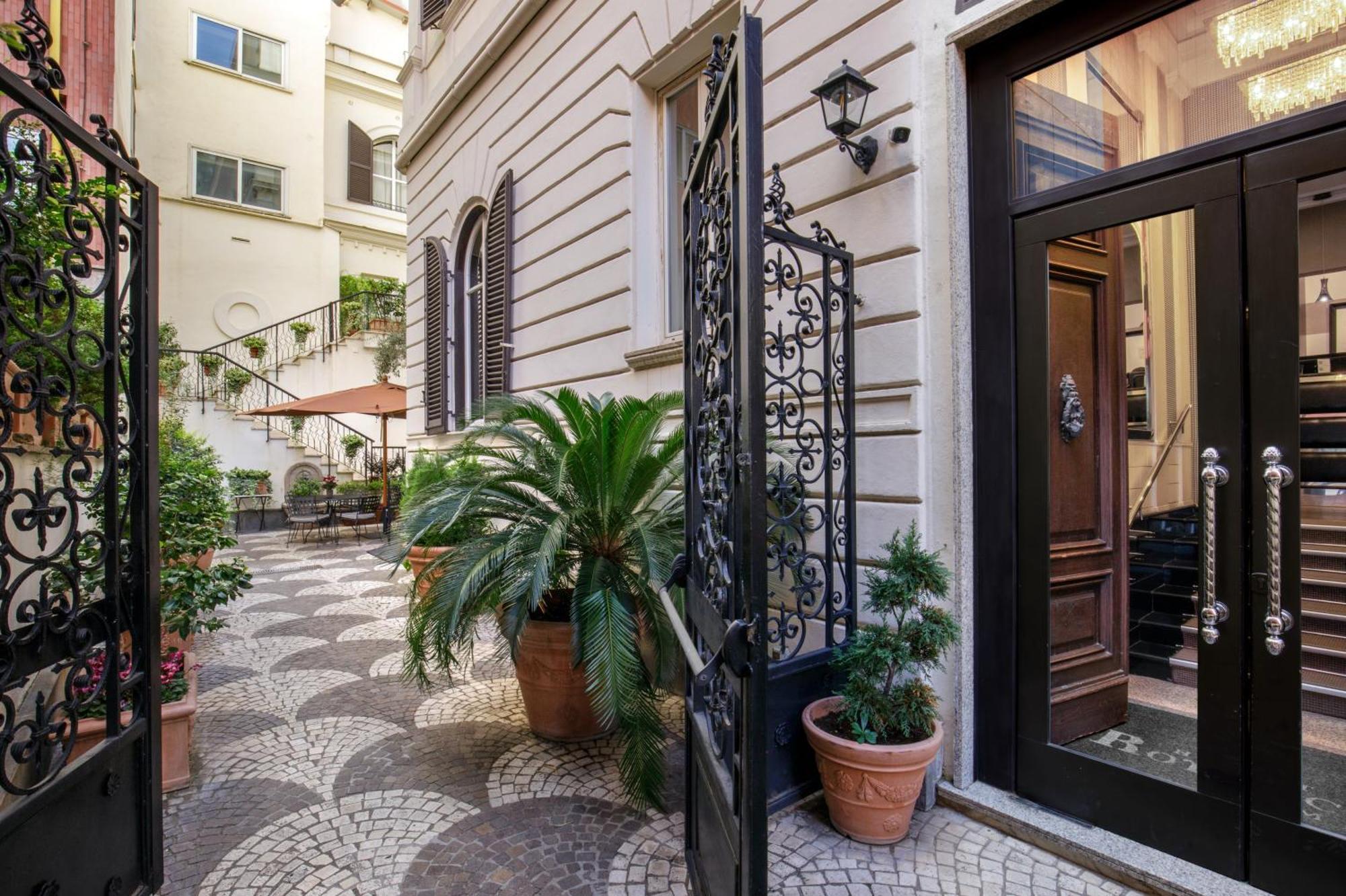 Hotel Royal Court Рим Экстерьер фото